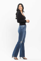 
              Judy Blue Hand Sand and Destroy Bootcut Jeans
            