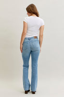 
              Judy Blue Mid Rise Bootcut Jeans
            