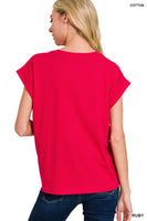 
              Folded Short Sleeve Tee, all sizes
            