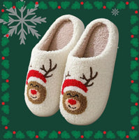 
              Reindeer Christmas Slippers
            