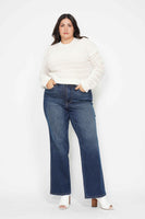 
              Judy Blue Tummy Control Classic Straight Jeans
            