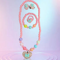 Heart Jewelry Set for Little Girls