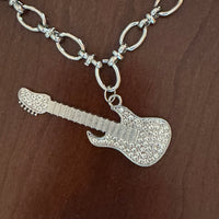 Rock Me Guitar Necklace