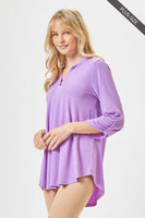 
              Lizzy Lavender Tunic Top
            