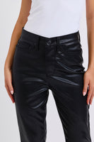 
              Judy Blue Faux Leather Jeans-Black
            