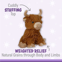 Henry Highland Cow Warm Pal-Warmies