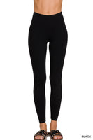 
              Zenana Premium Cotton Leggings-Black
            