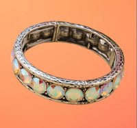 
              AB Stretch Stone Bangle
            