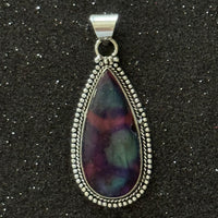 Agate Teardrop Pendant