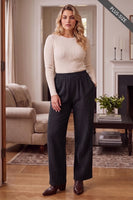 
              Live-In Gauze Pants-Black
            