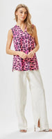 
              Lizzy Pink Leopard Tank Top
            