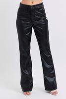 
              Judy Blue Faux Leather Jeans-Black
            