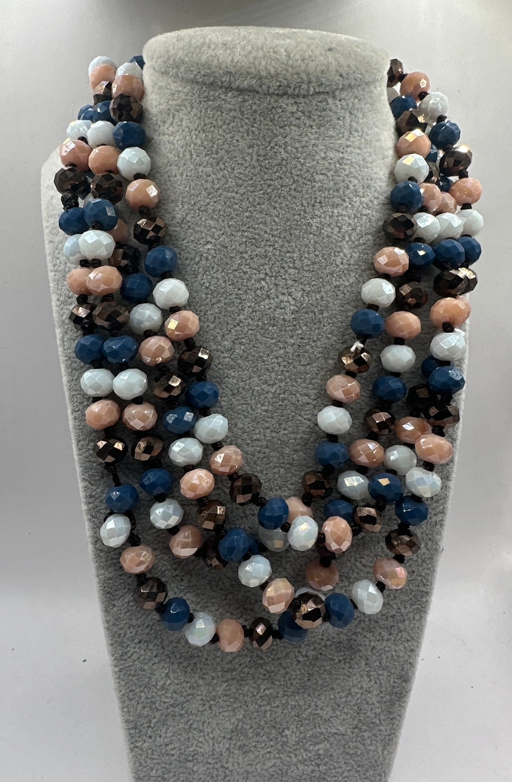60” Crystal Bead Necklace