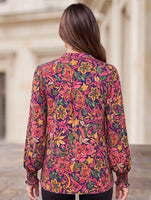 
              Lizzy Smock Sleeve Tunic Top-Everyday Comfort Wear
            