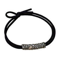 Clear Rhinestone Elastic Hair Tie