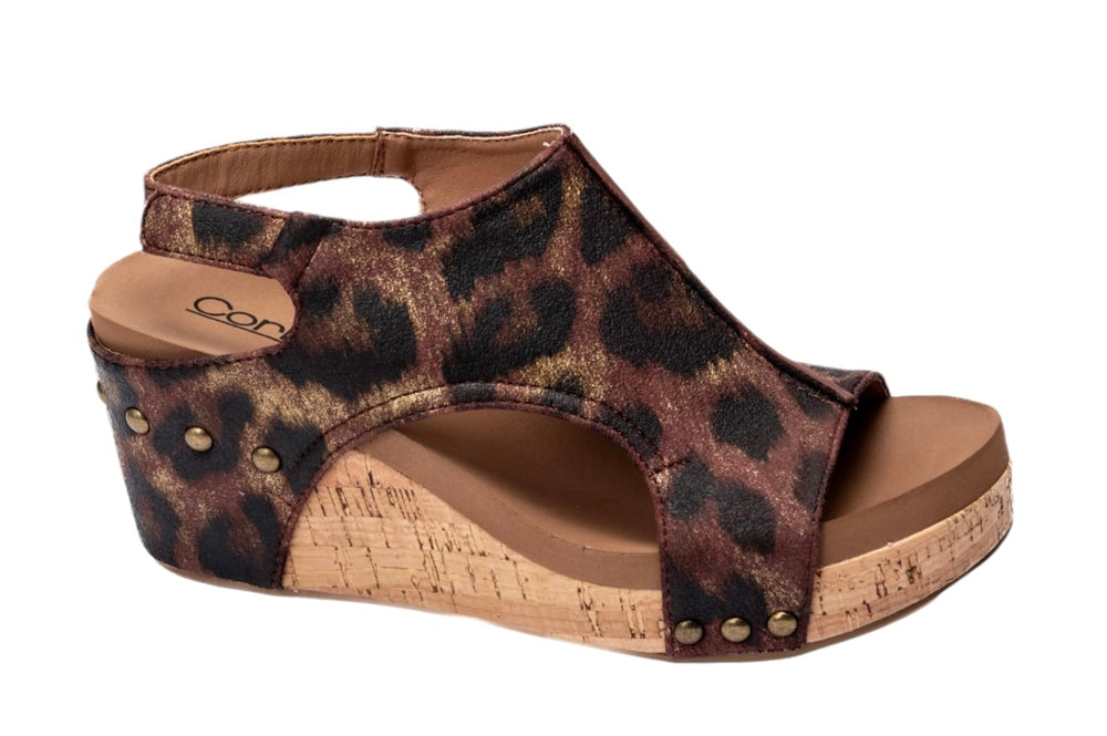 Corky’s Carley-Washed Cognac Leopard