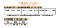 
              Risen Tummy Control High Rise Straight Jeans
            