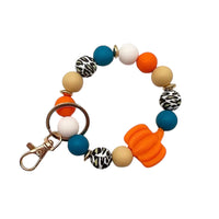 Pumpkin Bracelet Keychain