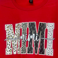 Mimi Cherry Red Long Sleeve Tee