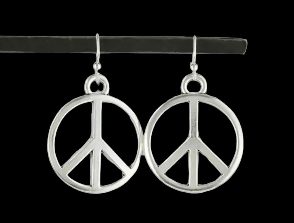 Peace Sign Earrings