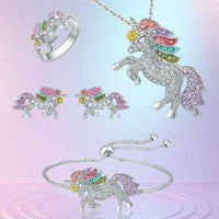 Unicorn Jewelry Set