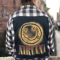 Retro Nirvana Flannel Overlay-XL