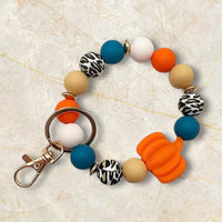 Pumpkin Bracelet Keychain