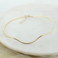 Gold Heart Neckwire