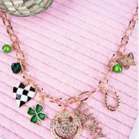 St. Patrick’s Day Charm Necklace