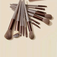 Makeup Brush Set with Bag-13 Pieces