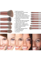 
              Makeup Brush Set with Bag-13 Pieces
            