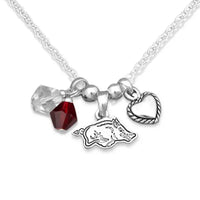 
              Arkansas Razorbacks Haute Wire Necklace
            