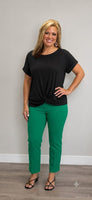 
              Magic High Waisted Skinny Pants-Kelly Green
            