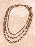 
              Cybil Necklace in Bronze
            