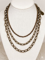 
              Cybil Necklace in Bronze
            
