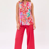 $10! Lizzy Tank Top-Aqua