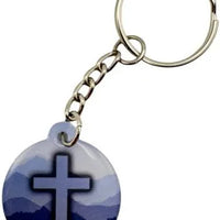 Tap To Pray™-Prayer Tag Keychains-Blue Mountains Cross