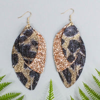Sparkly Leopard Earrings