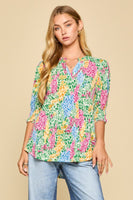 
              Dear Scarlett Lizzy Smock Top - Comfortable & Stylish Everyday Wear
            