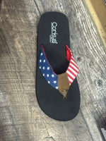 
              Corky's Liberty Americana Flip Flops - Patriotic Summer Sandals | Bella Grace
            