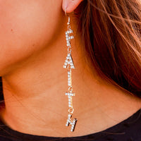 Sunday Special Faith Drop Earrings