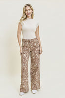 
              Judy Blue LUX Retro Wide-Winter Leopard Jeans
            
