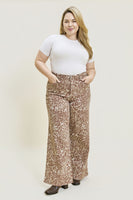 
              Judy Blue LUX Retro Wide-Winter Leopard Jeans
            
