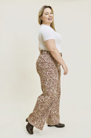 
              Judy Blue LUX Retro Wide-Winter Leopard Jeans
            