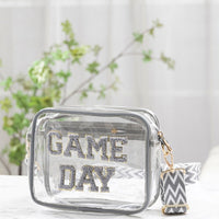 Zenana GAME DAY Stadium Approved Transparent Crossbody Bag