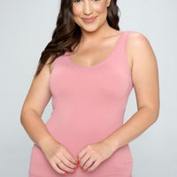 Reversible Seamless Tank-Rose