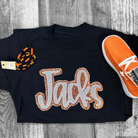 Jacks Sequin & Sparkle Mascot Tee