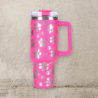 40 Oz. Paw Print Insulated Tumbler