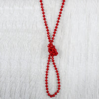 
              Crystal Beaded Necklace 60" in Many Colors!
            