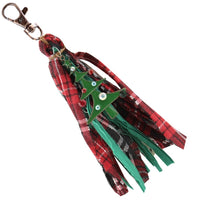 Christmas Tree Tassel Key Chain